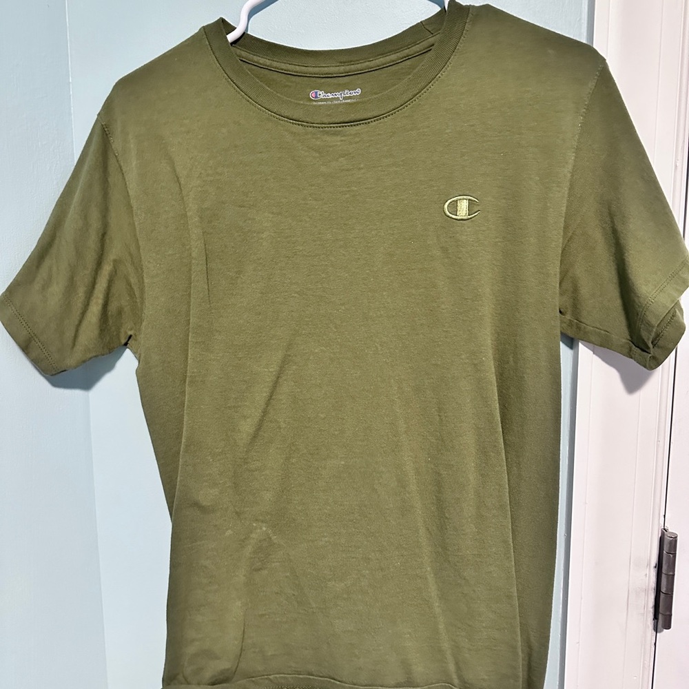 Champion Olive Tee